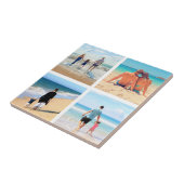 Aangepaste Foto Collage Keramische Tegel met Uw Fo Tegeltje (Zijkant)