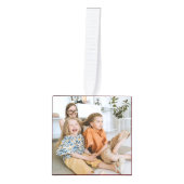 Aangepaste foto collage kubus, gepersonaliseerde f decoratie (Voorkant)