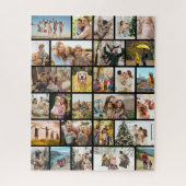 Aangepaste foto collage met 28 foto's legpuzzel (Verticaal)