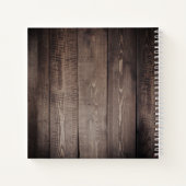 Aangepaste foto Collage Rustic Farmhouse Love Fami Notitieboek (Achterkant)