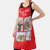 Aangepaste foto collage Schort voor grootouder pap (Insitu)