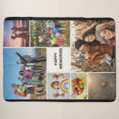 Aangepaste foto-collage Sherpa fleece deken (Voorkant (horizontaal))