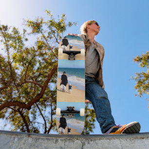 Aangepaste foto collage skateboard Uw foto's cadea