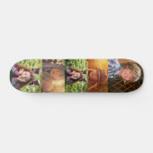 Aangepaste foto-collage-skatebordplank persoonlijk skateboard (Horizontaal)
