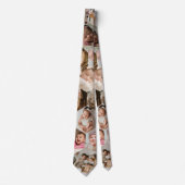 Aangepaste foto collage stropdas (Voorkant)