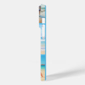 Aangepaste foto Collage Tekst iPhone Case Uw foto' (Achterkant / Links)