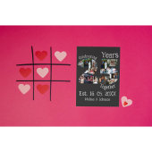 Aangepaste foto-collage voor 25e trouwdag kaart