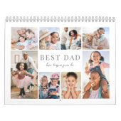 Aangepaste foto-collage voor papa kalender (Hoes)