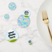 Aangepaste foto Confetti met holografische accente (Groep)