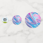 Aangepaste foto Confetti met holografische accente (Voorkanten)