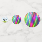 Aangepaste Foto Confetti met Neon Accents (Voorkanten)