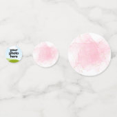 Aangepaste Foto Confetti w Roos Gold Accents (Voorkanten)