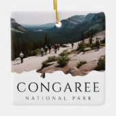 Aangepaste foto Congaree National Park Souvenir Keramisch Ornament (Voorkant)