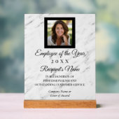 Aangepaste foto Corporate Gift Acryl Trofee Plaque Acryl Bord (Neutraal)