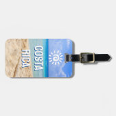 Aangepaste foto Costa Rica Bagagelabel (Voorkant horizontaal)