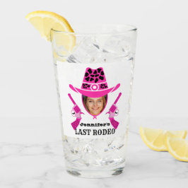 Aangepaste foto Cowgirl Glas