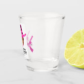 Aangepaste foto Cowgirl Shot Glas (Rechts)