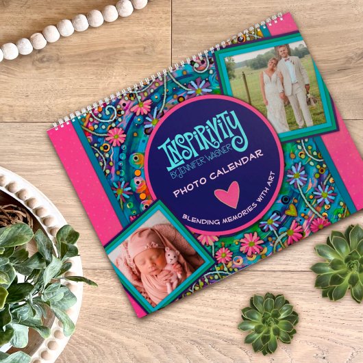 Aangepaste foto Creëer Uw eigen eenvoudige inspira Kalender