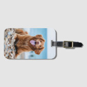 Aangepaste foto Creëer Uw eigen foto Bagagelabel (Voorkant (horizontaal))