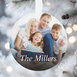Aangepaste foto Creëer Uw eigen foto Ornament
