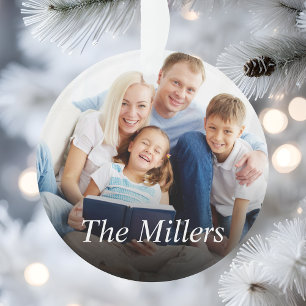 Aangepaste foto Creëer Uw eigen foto Ornament