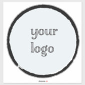 Aangepaste Foto Creëer Uw Logo Sticker (Vel)