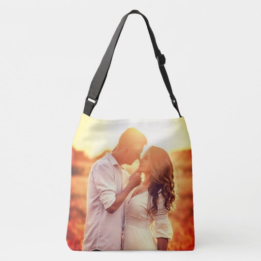 Aangepaste foto crossbody tas (Achterkant)