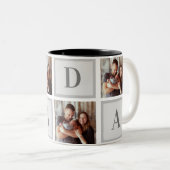 Aangepaste foto - Dada Tweekleurige Koffiemok (Voorkant rechts)