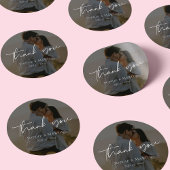 Aangepaste foto dank u bruiloft Sticker