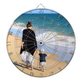 Aangepaste foto dart board met uw favoriete foto's dartbord (Voorkant)