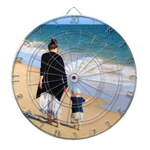 Aangepaste foto dart board met uw favoriete foto's dartbord