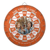 Aangepaste foto Dartboard Plus activiteit besluit Dartbord (Voorkant)