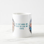 Aangepaste foto de beste moeder ooit moederdag koffiemok (Center)