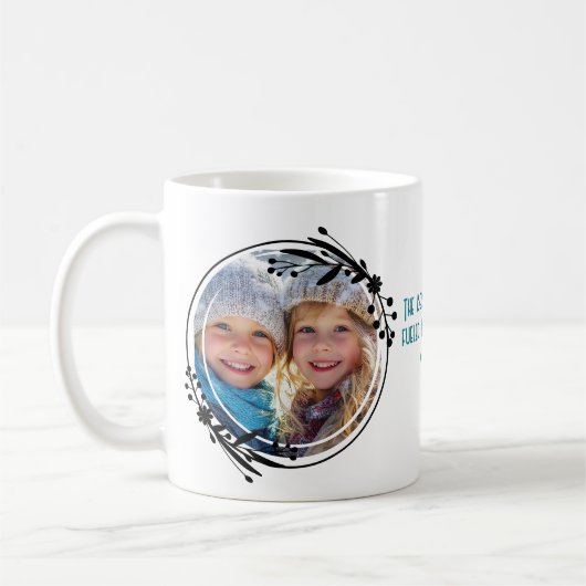 Aangepaste foto de beste moeder ooit moederdag koffiemok (Links)