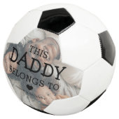 Aangepaste foto 'Deze pappie behoort tot' | Pap Voetbal (Drie kwart)