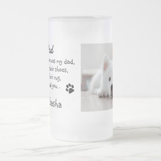 Aangepaste foto Dog Pa Matglas Bierpul (Center)