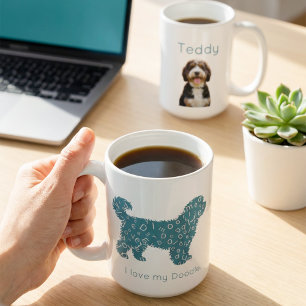 Aangepaste foto Doodle Moeder Gepersonaliseerde na Koffiemok