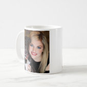 Aangepaste foto dubbelzijdig koffiemok (Voorkant links)