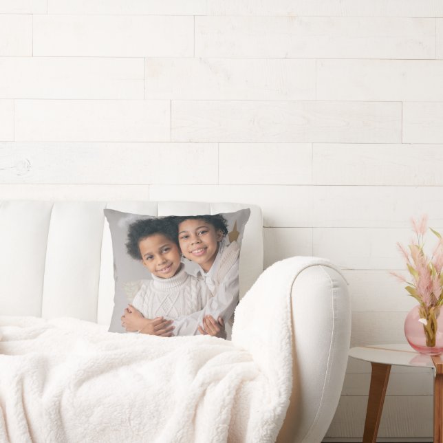 Aangepaste foto dubbelzijdig kussen (Bank)
