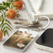 Aangepaste foto Dubbelzijdige één foto Acryl Sleut Sleutelhanger (Voorkant Rechts)