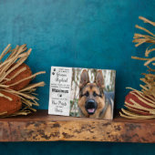 Aangepaste foto Duitse herdenkingsdag Fotoplaat (Zijkant)