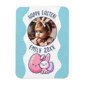 Aangepaste foto Easter Baby Keepsake Magneet (Verticaal)