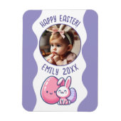 Aangepaste foto Easter Baby Keepsake Magneet (Verticaal)