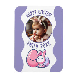 Aangepaste foto Easter Baby Keepsake Magneet