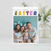 Aangepaste foto Easter briefkaarten (Staand voorkant)