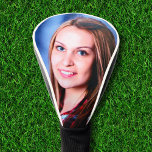 Aangepaste foto Eenvoudig aangepast Golfheadcover<br><div class="desc">Upload een foto, en creëer eenvoudig je gepersonaliseerde golfafdekking. U kunt dit ONTWERP overdragen op andere Zazzle producten en het aanpassen om de meeste Zazzle punten te passen. De standaard design van Studio worden gemaakt in high-resolution vectorgrafiek voor een professionele druk. Dank u voor het kiezen van onze design en...</div>