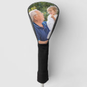 Aangepaste foto Eenvoudig gepersonaliseerd golfhoo Golfheadcover (Voorkant)