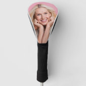 Aangepaste Foto Eenvoudig Persoonlijk Golfheadcover (Voorkant)