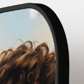 Aangepaste foto Eenvoudige gepersonaliseerde Golfe Pickleball Paddle (Links Detail)