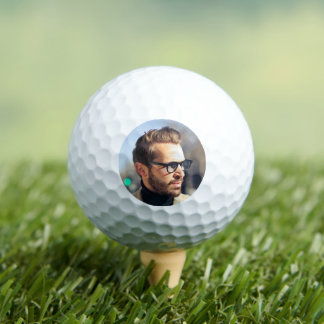 Aangepaste foto eenvoudige golfballen